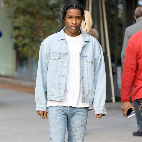 asap rocky all denim.